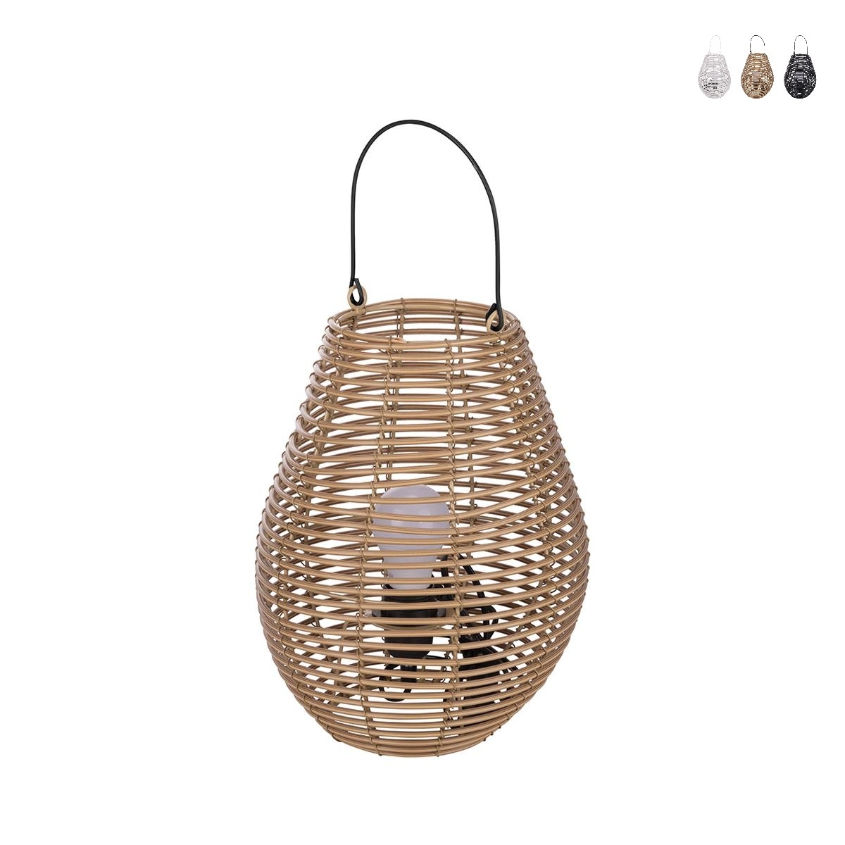 Hanglamp anfora-effect rattan h34cm Lumezi Aanbieding Hanglamp anfora-effect rattan h34cm Lumezi Aanbieding