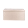 Makino multifunctionele opbergbank fluweel effect 76x37,5x38cm Kosten