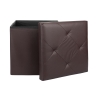 Vierkante opbergpoef multifunctioneel 38x38xh.38cm Zilkov Catalogus