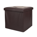 Vierkante opbergpoef multifunctioneel 38x38xh.38cm Zilkov 