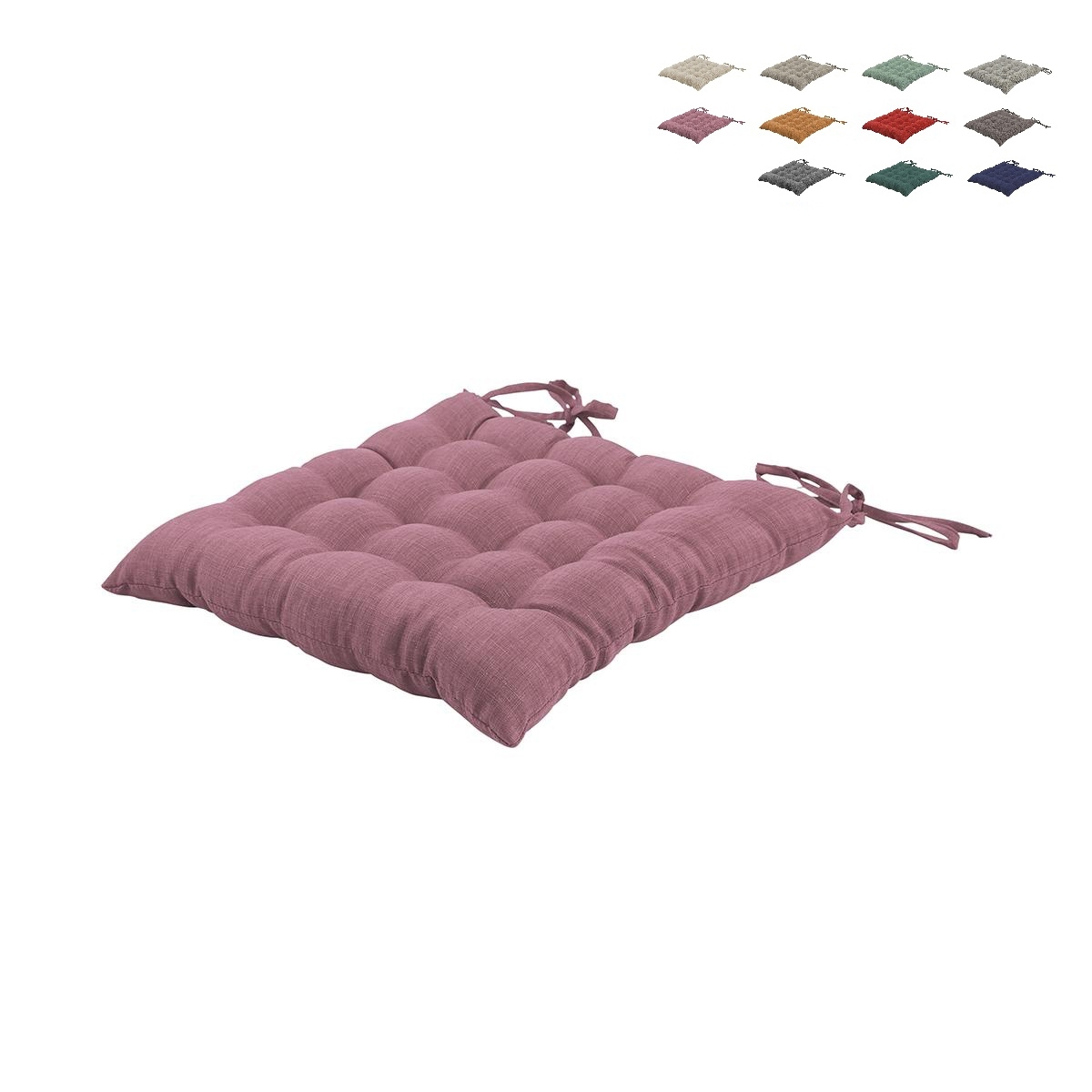 Keukenkussen met striklinten 40x40 cm linnenlook Alara Catalogus Keukenkussen met striklinten 40x40 cm linnenlook Alara Catalogus