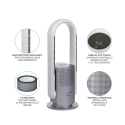 WiFi-luchtreiniger verstelbaar multifunctioneel HEPA-filter Respiro365 Voorraad