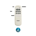 Plafondventilator met lamp en stille afstandsbediening Windy Korting