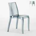 Transparante stapelbare polycarbonaat stoelen Grand Soleil Dune Aanbieding