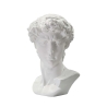 Decoratief beeld hoofd man in hars 44x35,5x60cm David Catalogus