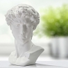 Decoratief beeld hoofd man in hars 44x35,5x60cm David Verkoop