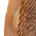 Handgemaakte etnische decoratieve houten sculptuur in teak Coin Catalogus