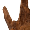 Handgemaakte etnische houten teaksculptuur Taka Catalogus