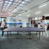 Professionele tafeltennistafel Booster met rackets en ballen, 274x152,5cm Korting