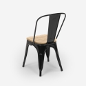 industriële stijl stoelen ontwerp keuken bar staal wood top light 
