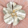 3D decoratief wandpaneel met bloemen en bladeren 93x7,5x53cm Softy Aanbod