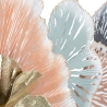 3D decoratief wandpaneel met bloemen en bladeren 93x7,5x53cm Softy Korting