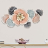 3D decoratief wandpaneel met bloemen en bladeren 93x7,5x53cm Softy Verkoop