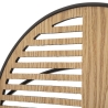 Decoratief wandpaneel hout metaal boho chic 134x69cm Woody Aanbod