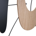 Astroy 3D Wanddecoratiepaneel in Hout en Metaal - Modern Design Korting
