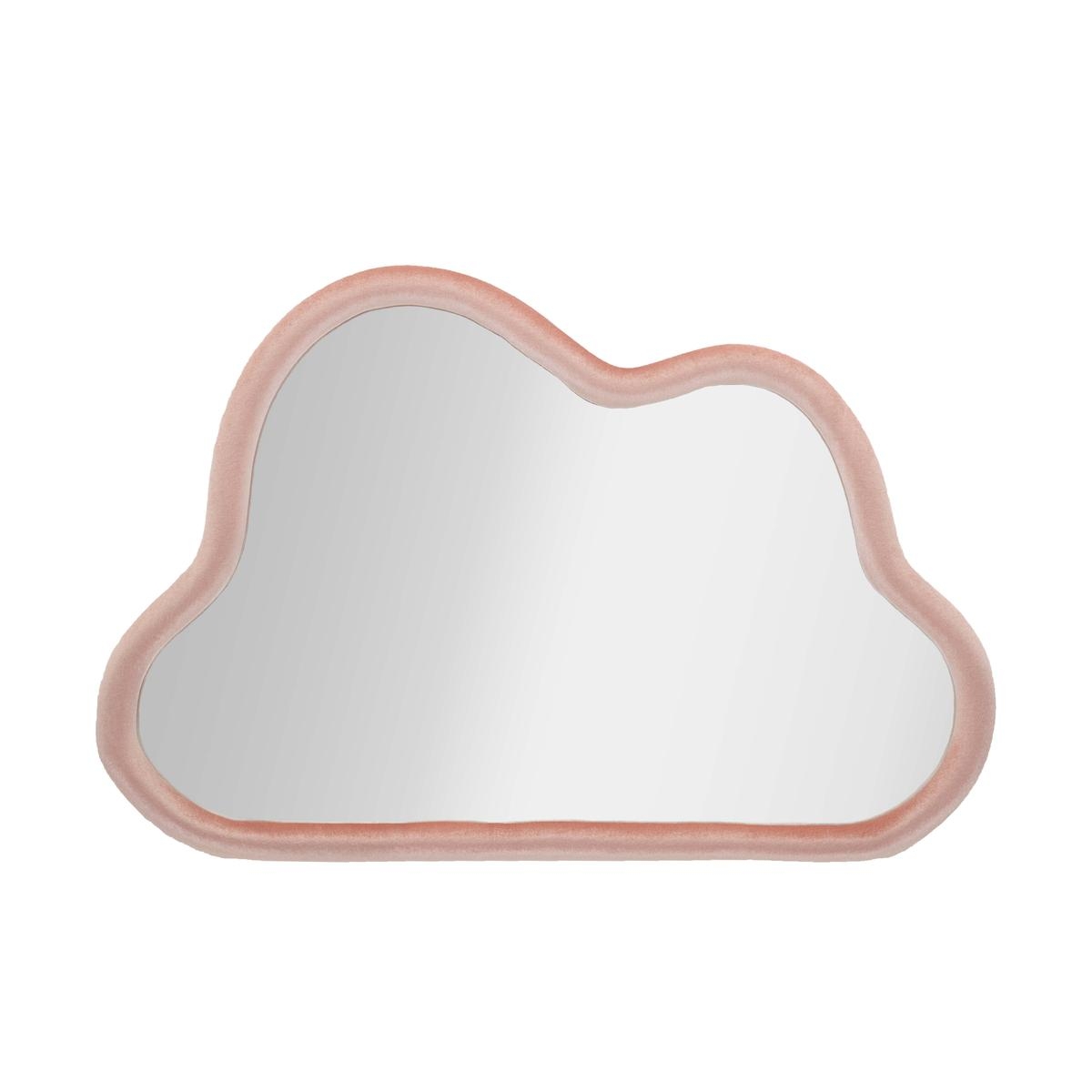 Wandspiegel in de vorm van een wolk met fluwelen lijst 90x60cm Cloud Aanbieding Wandspiegel in de vorm van een wolk met fluwelen lijst 90x60cm Cloud Aanbieding