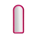 Wandspiegel met gebogen stoffen lijst 160x60x4 cm Cloe Keuze