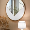 Ronde wandspiegel 80cm met gouden lijst Tolosa Verkoop