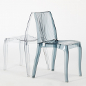 Transparante stapelbare polycarbonaat stoelen Grand Soleil Dune Model