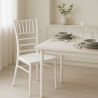 Witte stoel Chiavarina in vintage stijl Catalogus
