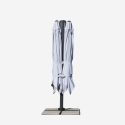 Dubbele aluminium tuinparasol 3x3m voor thuis en horeca Oslo 