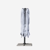 Dubbele aluminium tuinparasol 3x3m voor thuis en horeca Oslo 