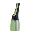 Precisietrimmer met LED op batterij 2 kammen zwart en groen Spark Verkoop