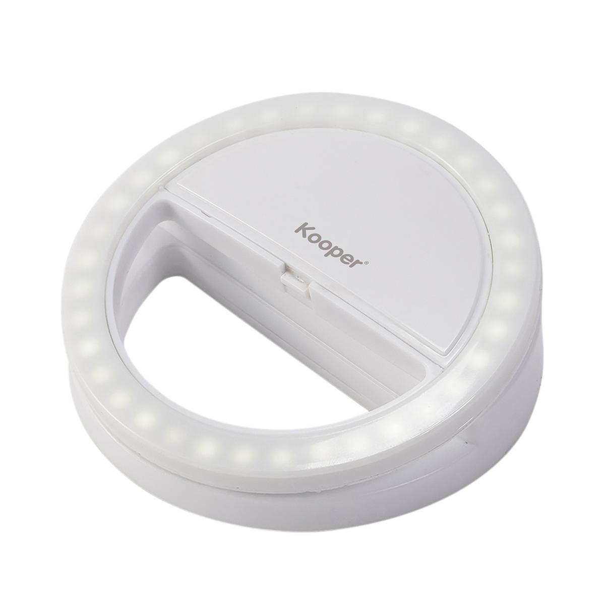 Zelfie LED-lamp draagbaar met 3 instelbare intensiteiten Zevra Aanbieding Zelfie LED-lamp draagbaar met 3 instelbare intensiteiten Zevra Aanbieding