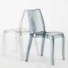 Set van 18 transparante Grand Soleil stoelen voor cafés en restaurants Dune Model