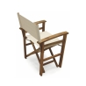 Opvouwbare regisseursstoel hout acacia polyester Bali Korting