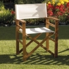 Opvouwbare regisseursstoel hout acacia polyester Bali Verkoop