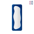 Wandspiegel met fluwelen lijst 160x60x4 cm Theodor Aanbieding