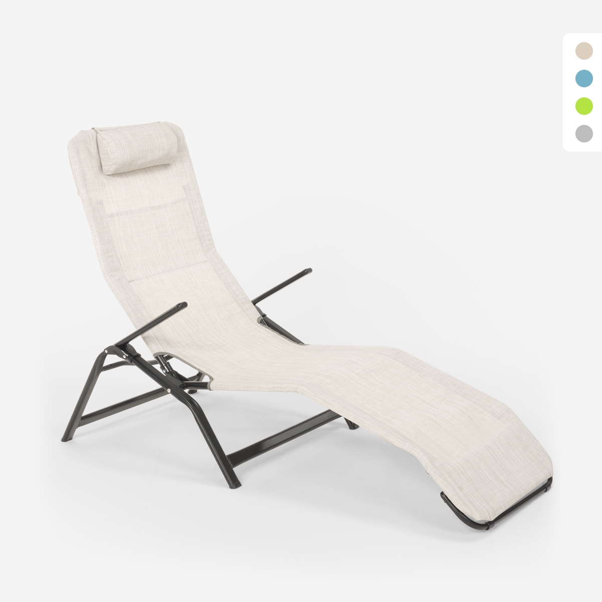 Opvouwbare strand- en tuin ligstoel Pasha Luxury Opvouwbare strand- en tuin ligstoel Pasha Luxury