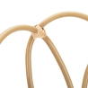 Metalen en rattan plantenstandaard in boho-chic stijl Panama Tower Korting