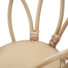 Metalen en rattan plantenstandaard in boho-chic stijl Panama Tower Kortingen