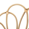 Rattan en metaal plantenbak Panama Tower Korting