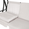 Deluxe tuin-schommel 3 zits met zonnescherm 230x120x165cm grijs Catalogus