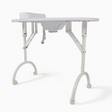 Draagbare klaptafel Easynails voor manicure met afzuiging Model
