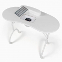 Draagbare klaptafel Easynails voor manicure met afzuiging Karakteristieken