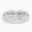 Draagbare klaptafel Easynails voor manicure met afzuiging Afmetingen