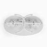 Draagbare klaptafel Easynails voor manicure met afzuiging Afmetingen