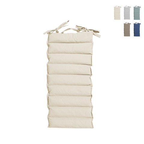 Cuscino outdoor imbottito idrorepellente rettangolare 45x95cm Delua Aanbieding