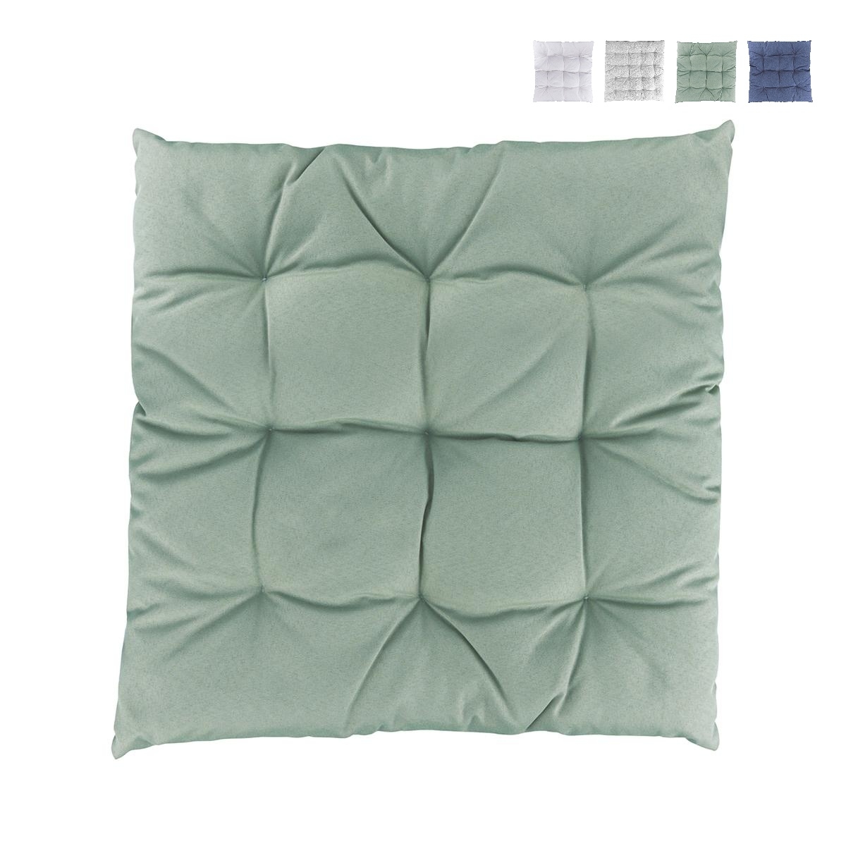 Cuscino sedia outdoor imbottito idrorepellente 50x45cm Omari Aanbieding Cuscino sedia outdoor imbottito idrorepellente 50x45cm Omari Aanbieding