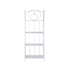 Scaffale 4 ripiani richiudibile in ferro 60,5x28xh.167cm bianco Ravun Catalogus