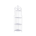 Angoliera 4 ripiani richiudibile in ferro 49x33xh.167cm bianco Alba Aanbod