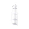 Angoliera 4 ripiani richiudibile in ferro 49x33xh.167cm bianco Alba Aanbieding