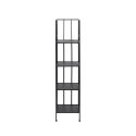 Scaffale da esterno slim 4 ripiani in ferro battuto richiudibile Nuvia Kortingen