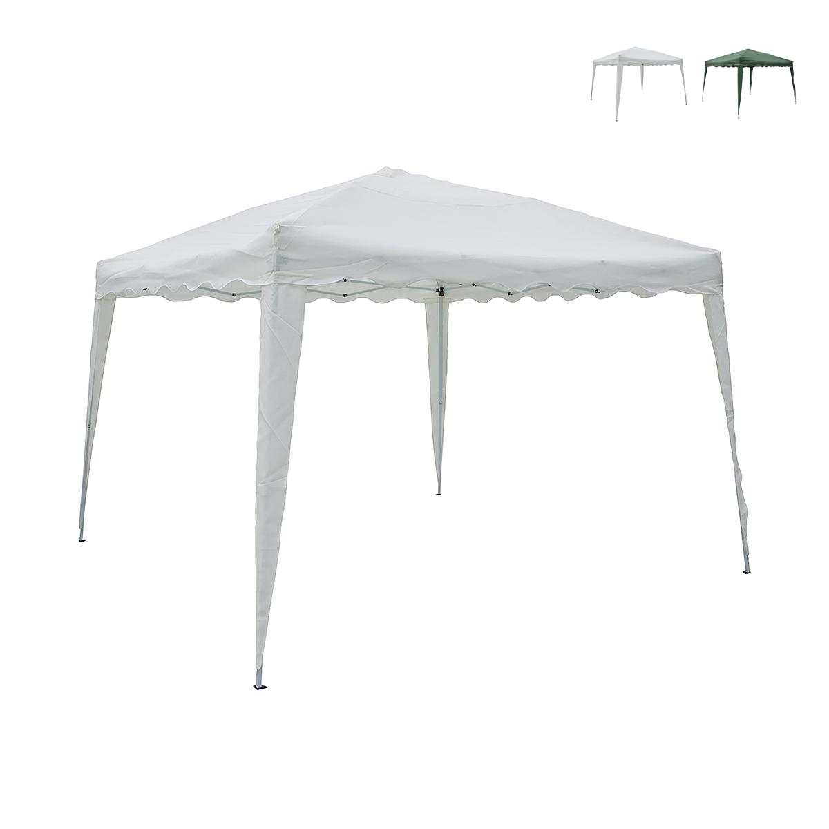 Gazebo estensibile verde 3x3 in alluminio richiudibile Rapido Aanbieding Gazebo estensibile verde 3x3 in alluminio richiudibile Rapido Aanbieding