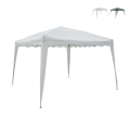 Opvouwbare groene aluminium gazebo 3x3 Rapido Aanbieding