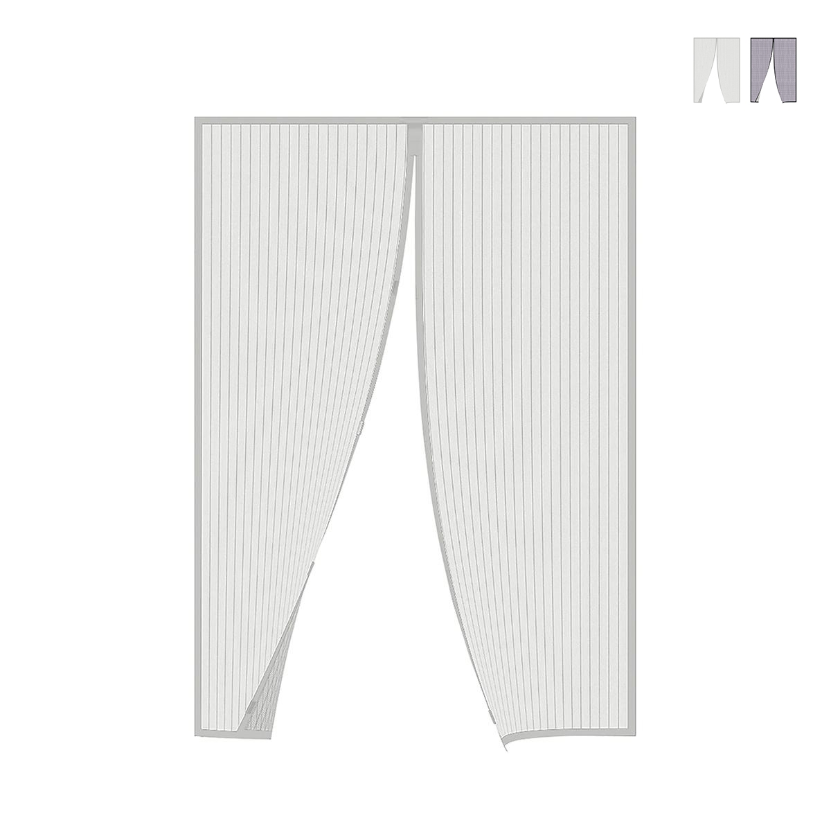 Magnetisch hordeur 130x220 cm met dubbelzijdige tape en 8 magneten Zanzibar